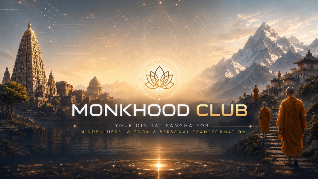 Monkhood Club - Your Digital Sangha for Mindfulness, Wisdom & Personal Transformation